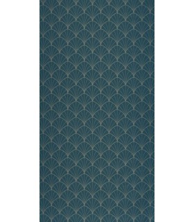 Papier Peint EDGAR BLEU CANARD OR - Collection COLOR BOX 3 - CASELIO - Réf. CB3103826217