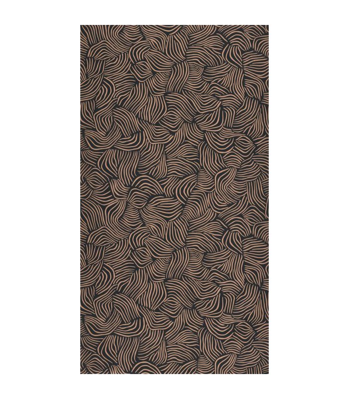 Papier Peint MIRAGE NOIR CUIVRE - Collection COLOR BOX 3 - CASELIO - Réf. CB3103729090