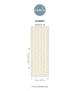 Papier Peint FILAMENT BEIGE OR - Collection GRAPHIC - CASELIO - Réf. GPC105520135