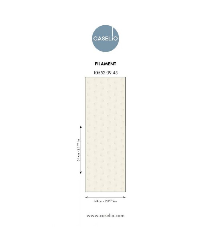 Papier Peint FILAMENT GRIS SOURIS ARGENT - Collection GRAPHIC - CASELIO - Réf. GPC105520945