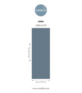 Papier Peint UNI MAT BLEU OURAGAN - Collection GRAPHIC - CASELIO - Réf. GPC103226399