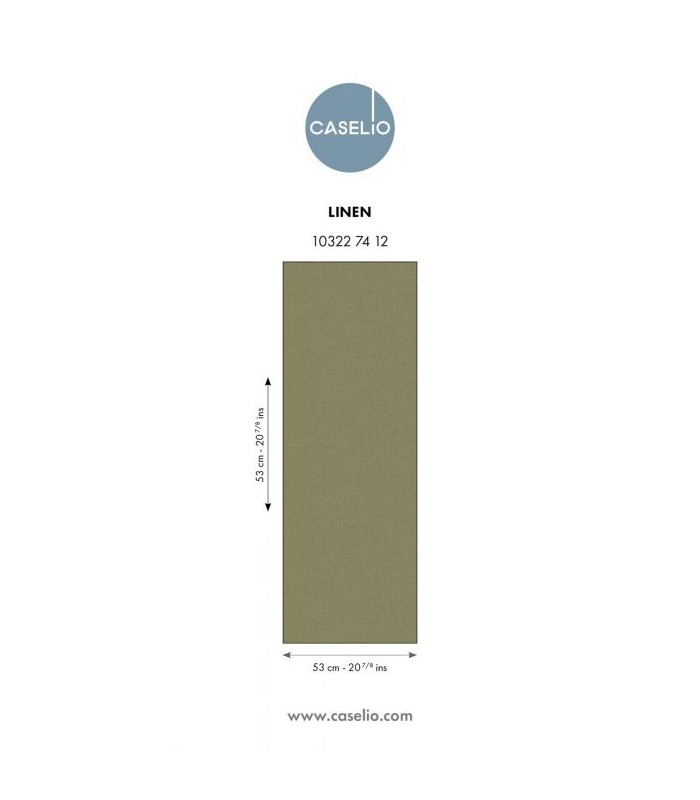 Papier Peint UNI MAT VERT PINEDE - Collection GRAPHIC - CASELIO - Réf. GPC103227412
