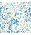 Papier peint vinyle grainé sur intissé motif herbier Erismann 10143-43