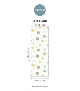 Papier Peint LA VOIE LACTEE MULTICOULEURS - Collection LES MINIS MONDES - CASELIO - Réf. MNM105684320