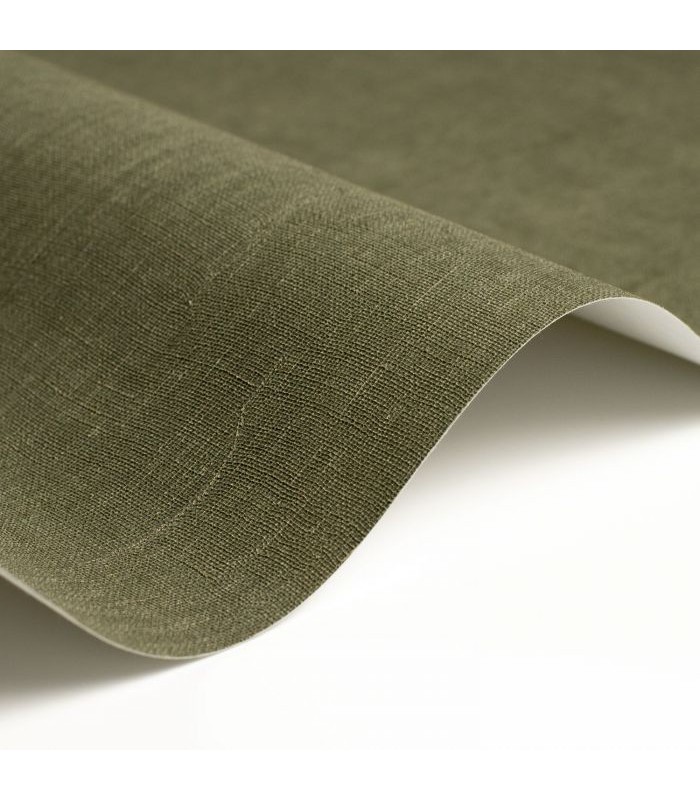 Papier Peint ETAMINE VERT TAIGA - CASADECO - Réf. ETAM200257808