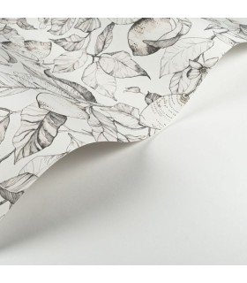 Papier Peint LEMON TREE FUSAIN - Collection SOLIFLORE - CASADECO - Réf. SOLI200270900