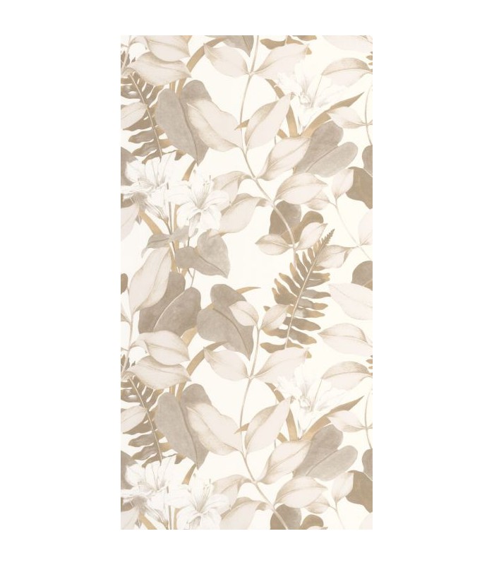 Papier Peint ROYAL LILY FICELLE - Collection SOLIFLORE - CASADECO - Réf. SOLI200261303