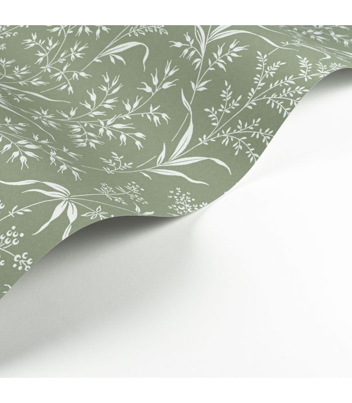 Papier Peint GRASS FIELD CELADON - Collection SOLIFLORE - CASADECO - Réf. SOLI200286306