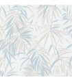 Papier peint vinyle expansé bambou bleu Erismann 10067-18