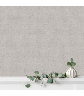 UGÉPA Papier peint vinyle sur intissé Jacquard léger gris M551-09