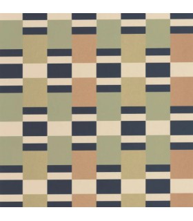 Papier Peint CHESS GAME VERT / OCRE - Collection COLOR GAME - CASADECO - Réf. GAME200627202