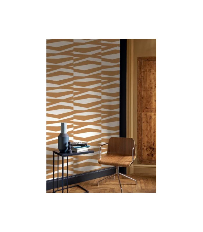 Papier Peint ZEBRA GAME CAMEL - Collection COLOR GAME - CASADECO - Réf. GAME200632772