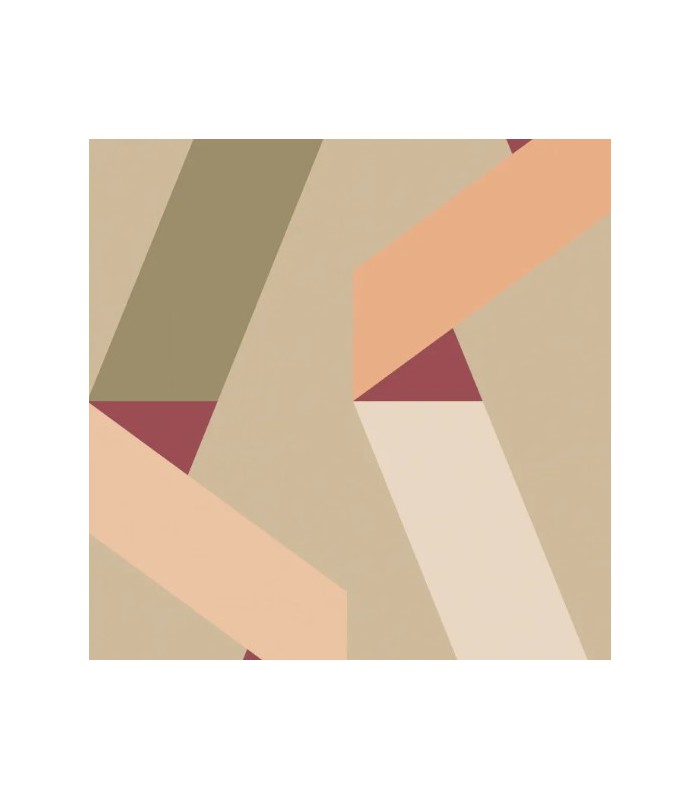 Papier Peint RIBBON GAME TERRACOTTA - Collection COLOR GAME - CASADECO - Réf. GAME200643663
