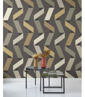 Papier Peint RIBBON GAME NOIR - Collection COLOR GAME - CASADECO - Réf. GAME200649808