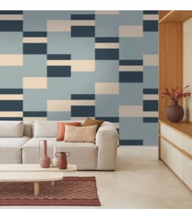 Papier Peint MIX GAME BLEU - Collection COLOR GAME - CASADECO - Réf. GAME200666404