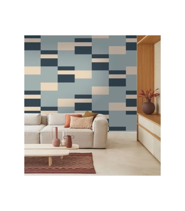 Papier Peint MIX GAME BLEU - Collection COLOR GAME - CASADECO - Réf. GAME200666404