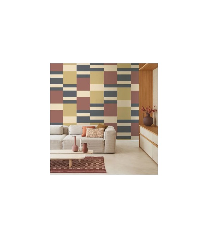 Papier Peint MIX GAME BORDEAUX - Collection COLOR GAME - CASADECO - Réf. GAME200668888