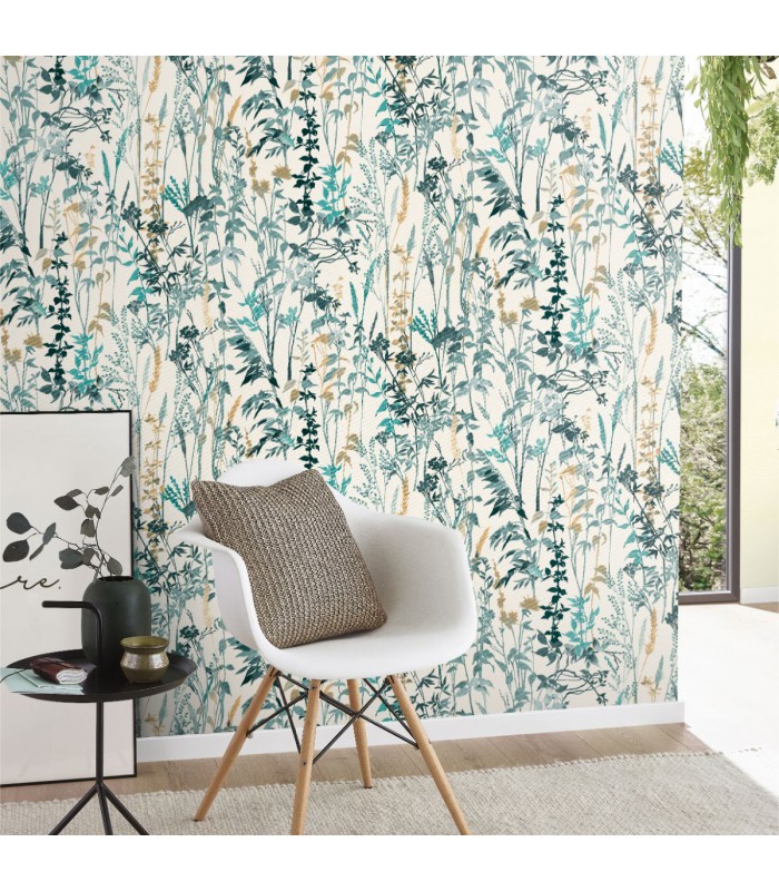 Papier Peint Vinyle Grainé sur Intissé Motif Botanica 2 – Erismann - réf. 10258-18