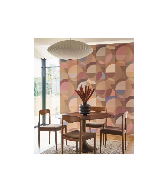 Papier Peint ABBY COGNAC - Collection CARNABY STREET  - CASADECO - Réf. CARN200499647