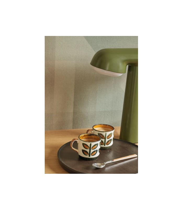 Papier Peint EDWARD VERT AMANDE - Collection CARNABY STREET  - CASADECO - Réf. CARN200507122