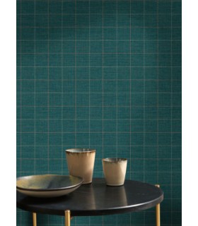 Papier Peint LIAM EMERAUDE - Collection CARNABY STREET  - CASADECO - Réf. CARN200518820