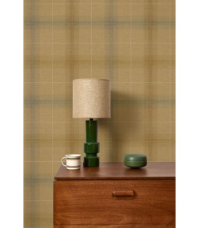 Papier Peint ARCHIE OCRE - Collection CARNABY STREET  - CASADECO - Réf. CARN200522567