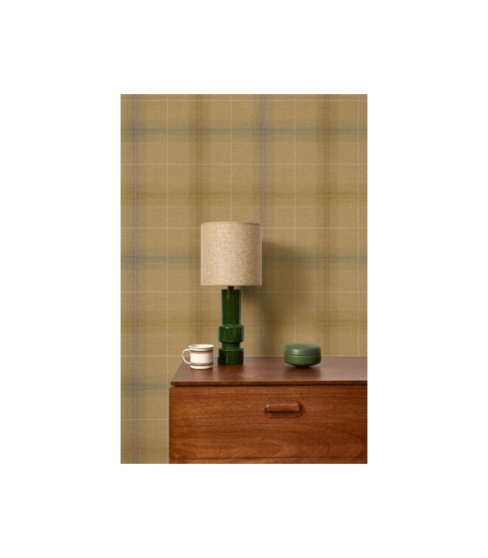 Papier Peint ARCHIE OCRE - Collection CARNABY STREET  - CASADECO - Réf. CARN200522567