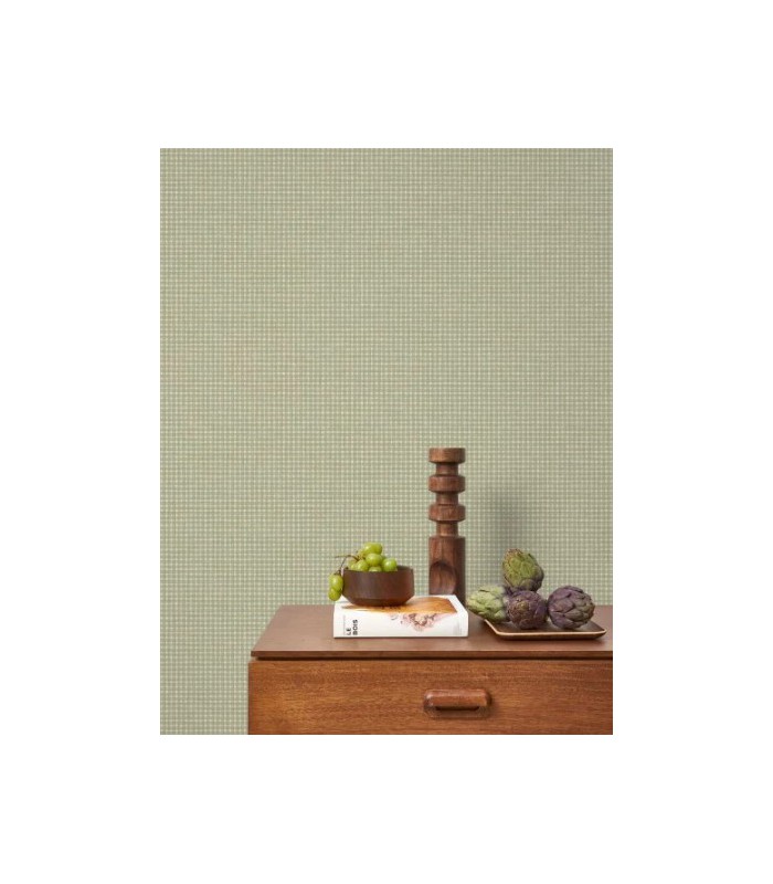 Papier Peint JUDE VERT AMANDE - Collection CARNABY STREET  - CASADECO - Réf. CARN200552090