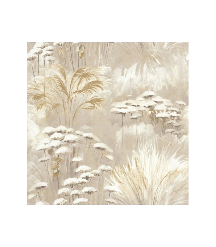 Papier Peint OYAT BEIGE LIN - Collection SENTIERS DES DUNES - CASADECO - Réf. SENT200941591