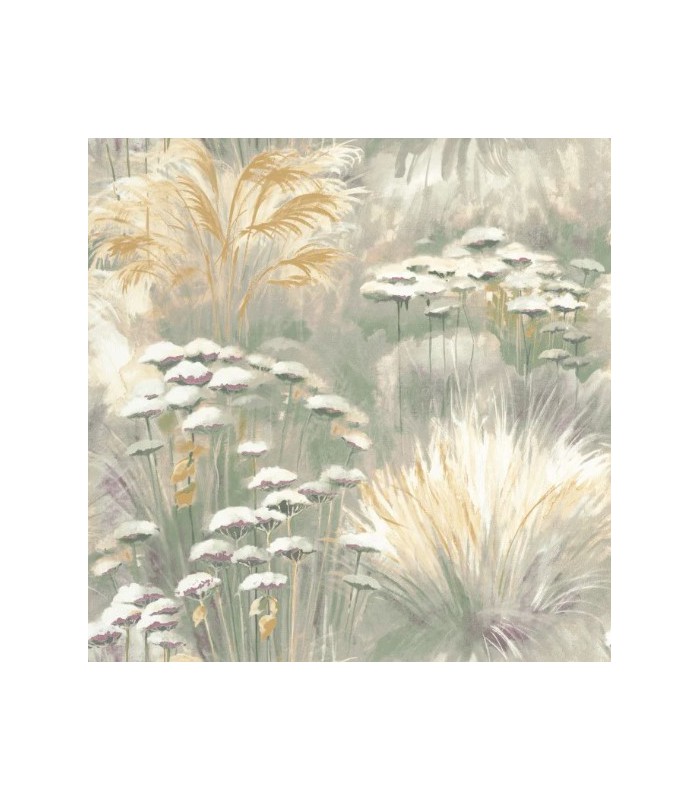 Papier Peint OYAT CELADON - Collection SENTIERS DES DUNES - CASADECO - Réf. SENT200947606