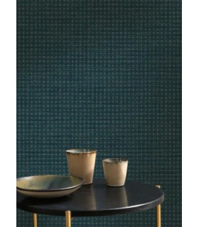 Papier Peint JUDE BLEU PETROLE - Collection CARNABY STREET  - CASADECO - Réf. CARN200559726