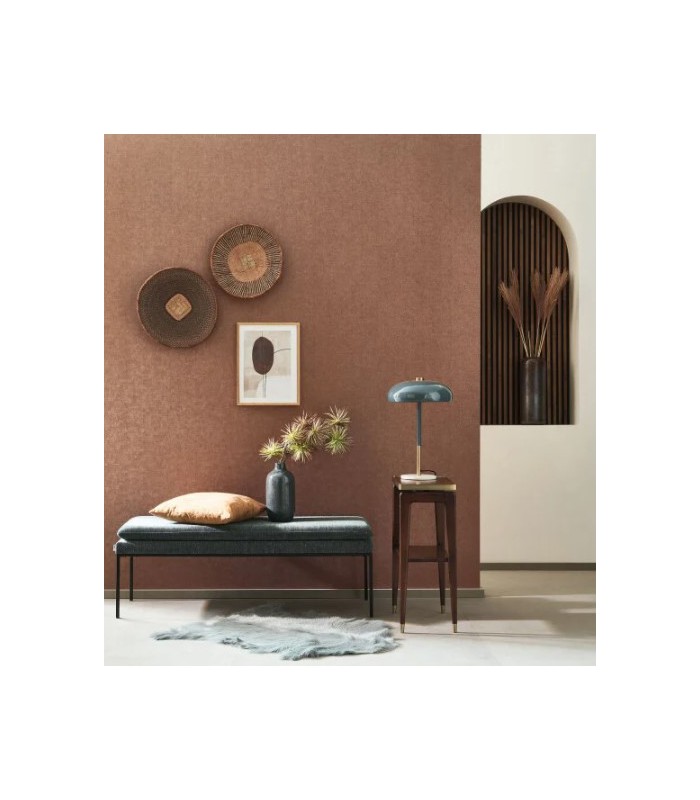 Papier Peint Empreinte Cuivre - Collection SENTIERS DES DUNES - CASADECO - Réf. SENT88702738