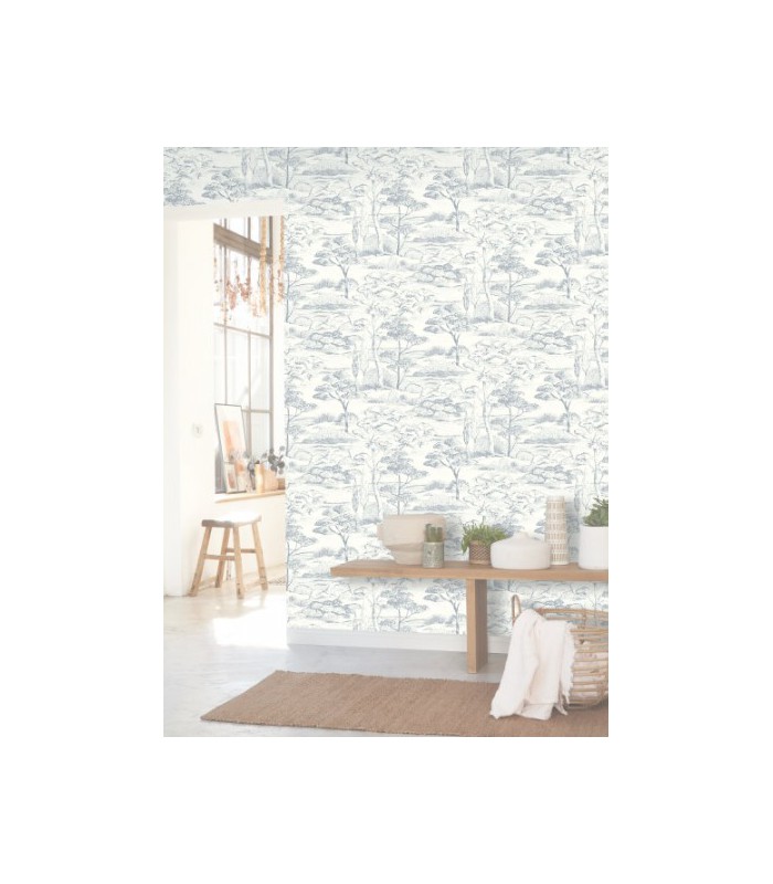 Papier Peint LITTORAL ARGILE - Collection SENTIERS DES DUNES - CASADECO - Réf. SENT200936400