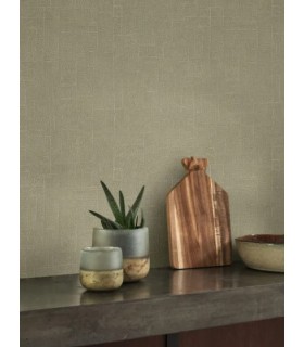 Papier Peint ECUME OLIVE - Collection SENTIERS DES DUNES - CASADECO - Réf. SENT200967736