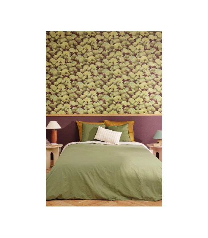 Papier Peint UNI BORDEAUX - Collection BALADE - CASELIO - Réf. BLD100608000