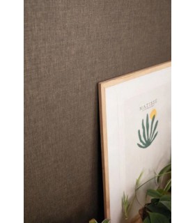 Papier Peint UNI NOIR CUIVRE - Collection BALADE - CASELIO - Réf. BLD100609020