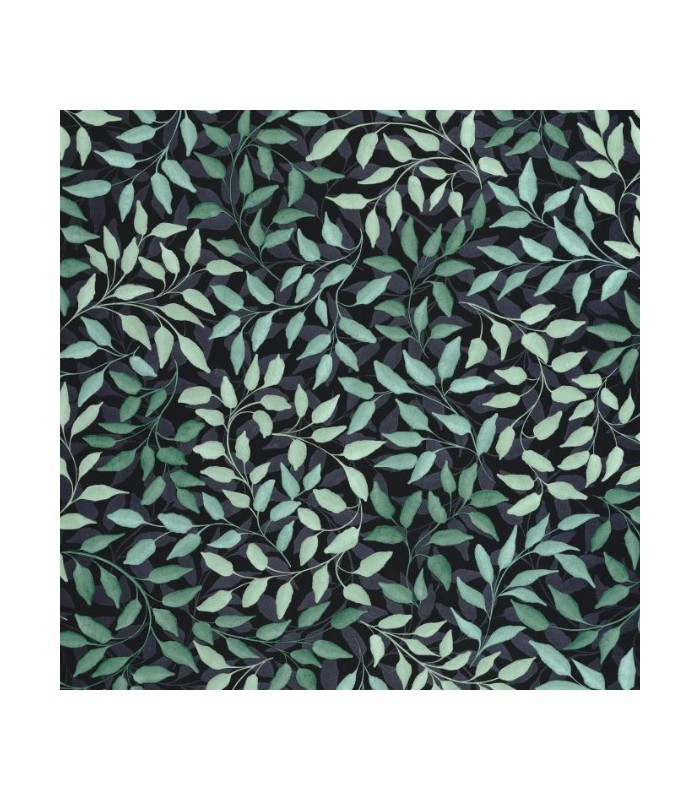 Papier Peint PRINTEMPS VERT EMERAUDE NACRE - Collection BALADE - CASELIO - Réf. BLD106117290