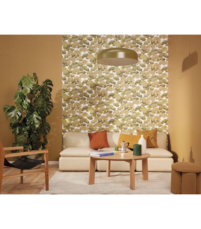 Papier Peint ETE KAKI OCRE - Collection BALADE - CASELIO - Réf. BLD106107122