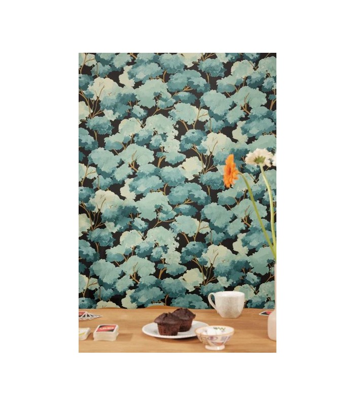 Papier Peint ETE VERT EMERAUDE - Collection BALADE - CASELIO - Réf. BLD106107290