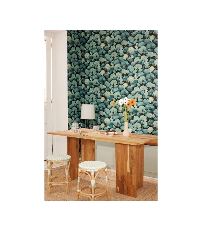 Papier Peint ETE VERT EMERAUDE - Collection BALADE - CASELIO - Réf. BLD106107290