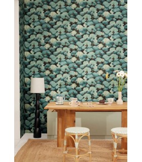 Papier Peint ETE VERT EMERAUDE - Collection BALADE - CASELIO - Réf. BLD106107290