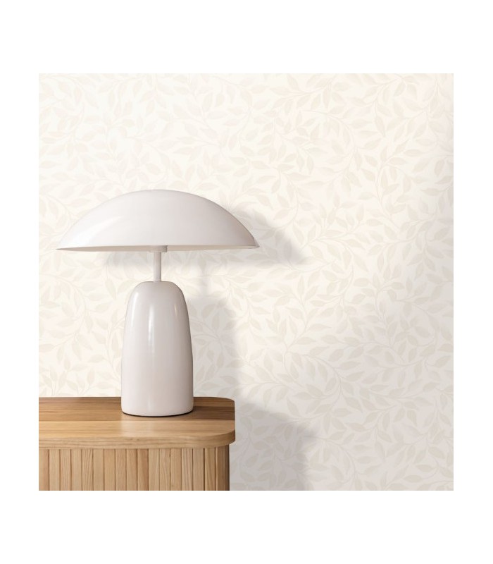 Papier Peint PRINTEMPS BLANC NACRE - Collection BALADE - CASELIO - Réf. BLD106110000
