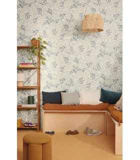 Papier Peint PRINTEMPS BLEU - Collection BALADE - CASELIO - Réf. BLD106116062