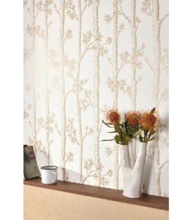 Papier Peint AUTOMNE DORE - Collection BALADE - CASELIO - Réf. BLD106121012