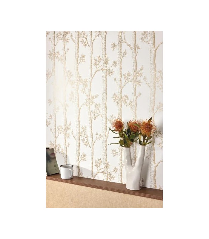 Papier Peint AUTOMNE DORE - Collection BALADE - CASELIO - Réf. BLD106121012