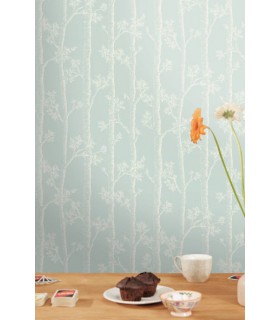 Papier Peint AUTOMNE BLEU DOUX - Collection BALADE - CASELIO - Réf. BLD106126060