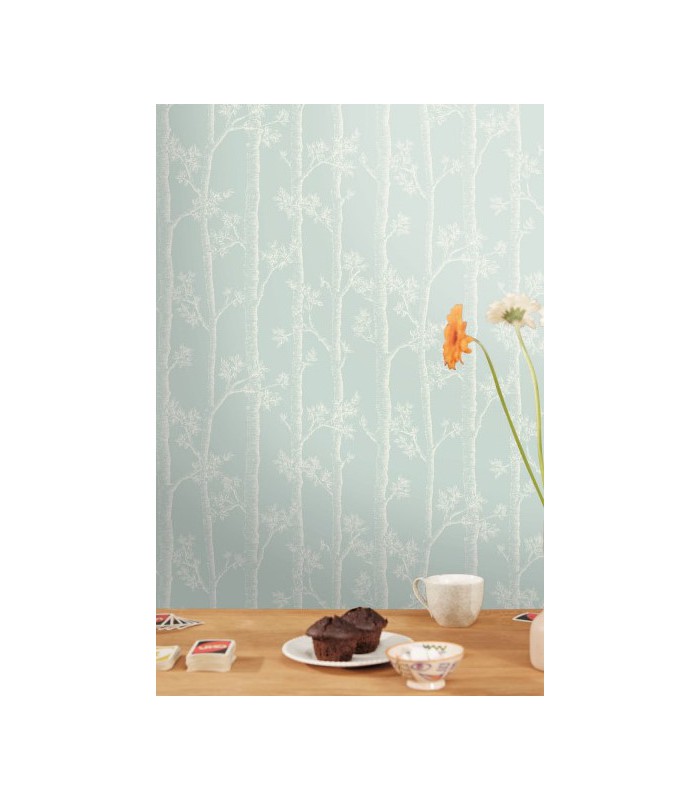 Papier Peint AUTOMNE BLEU DOUX - Collection BALADE - CASELIO - Réf. BLD106126060