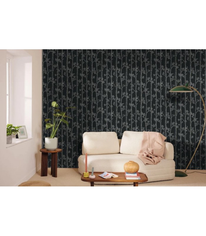 Papier Peint AUTOMNE NOIR - Collection BALADE - CASELIO - Réf. BLD106129090