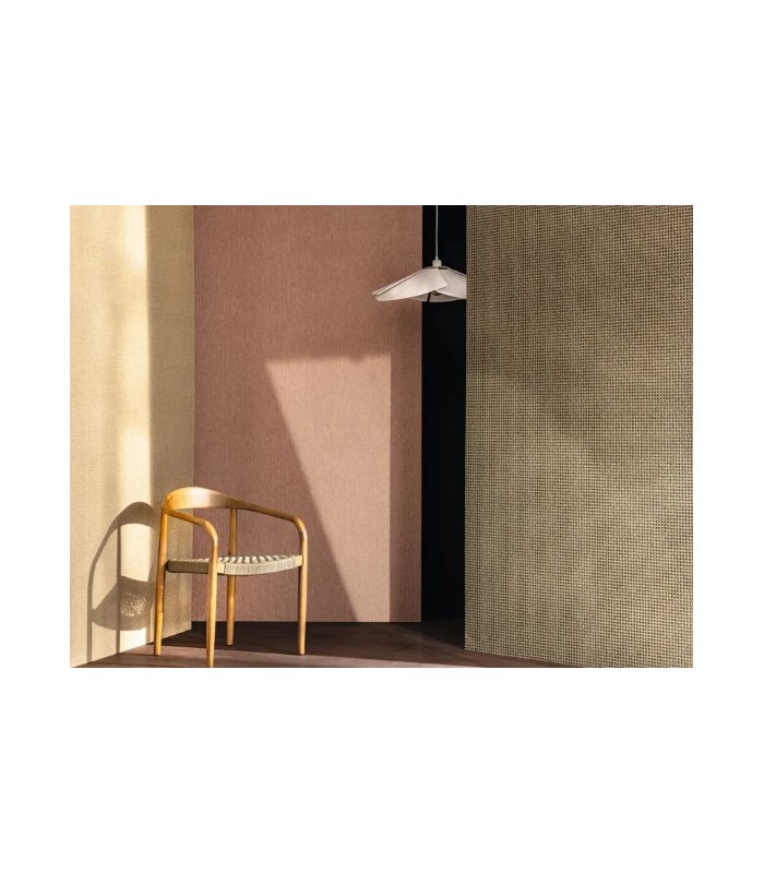 Papier Peint RAPHIA CANNELLE - Collection MATIERES - CASELIO - Réf. MMT105971380