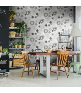 Papier Peint Vinyle Expansé sur Intissé Motif Circle – Erismann - réf. 10116-34